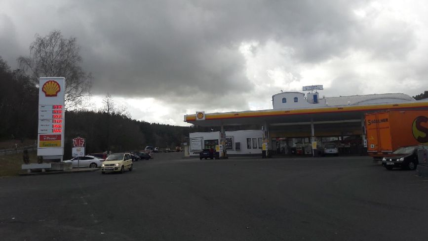 Shell duitsland geiselwind a3 tanken